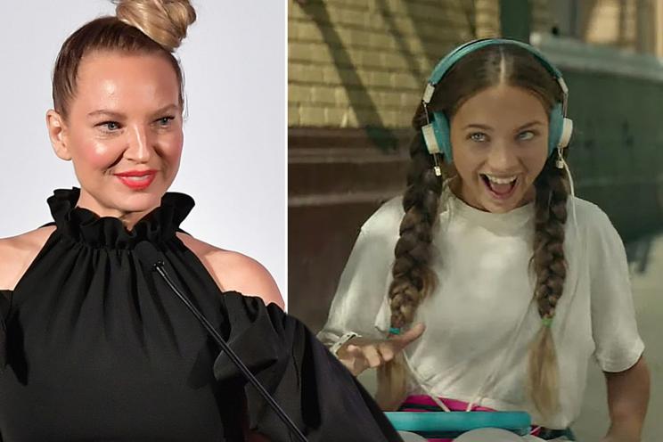 Sia and Maddie Ziegler in "Music"