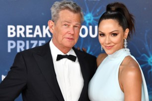 David Foster and Katharine McPhee have welcomed their first child together, a baby boy.