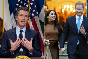 The pair had an hour-long video meeting with California Gov. Gavin Newsom Oct. 19.