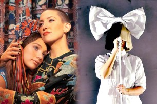 Composite of KATE HUDSON, MADDIE ZIEGLER and SIA