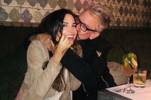 Andy Dick posted a picture on Instagram announcing his engagement to Elisa Jordana.