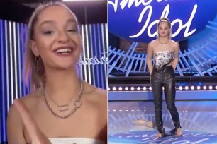 Claudia Conway auditions for American Idol