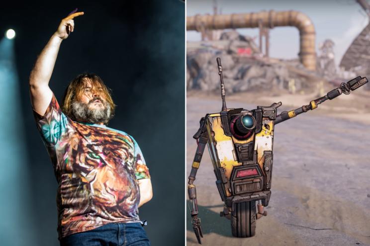 Jack Black is playing Claptrap in the film adaptation of the popular "Borderlands" video game.