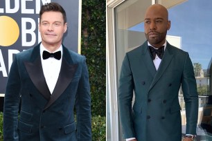 Karamo Brown takes over for Ryan Seacrest on E!'s Golden Globes 2021 red carpet.