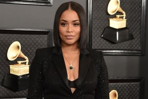 Lauren London is rumored to be pregnant.
