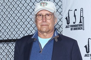 Chevy Chase is recouping at his Westchester home and enjoying family time.