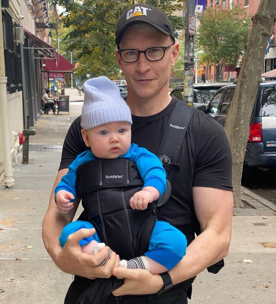 Anderson Cooper and son Wyatt