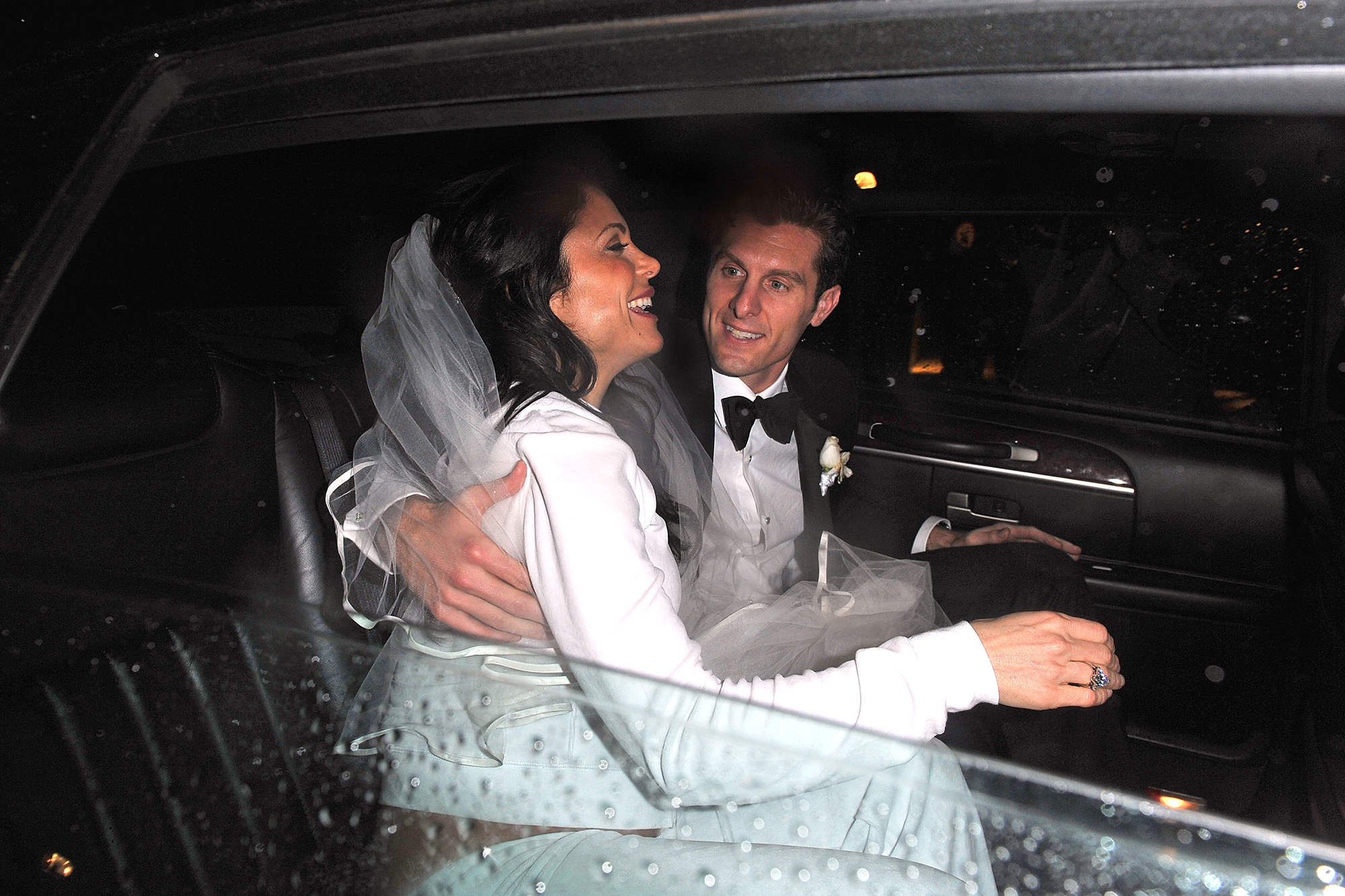 Bethenny Frankel and Jason Hoppy at their wedding in 2010.