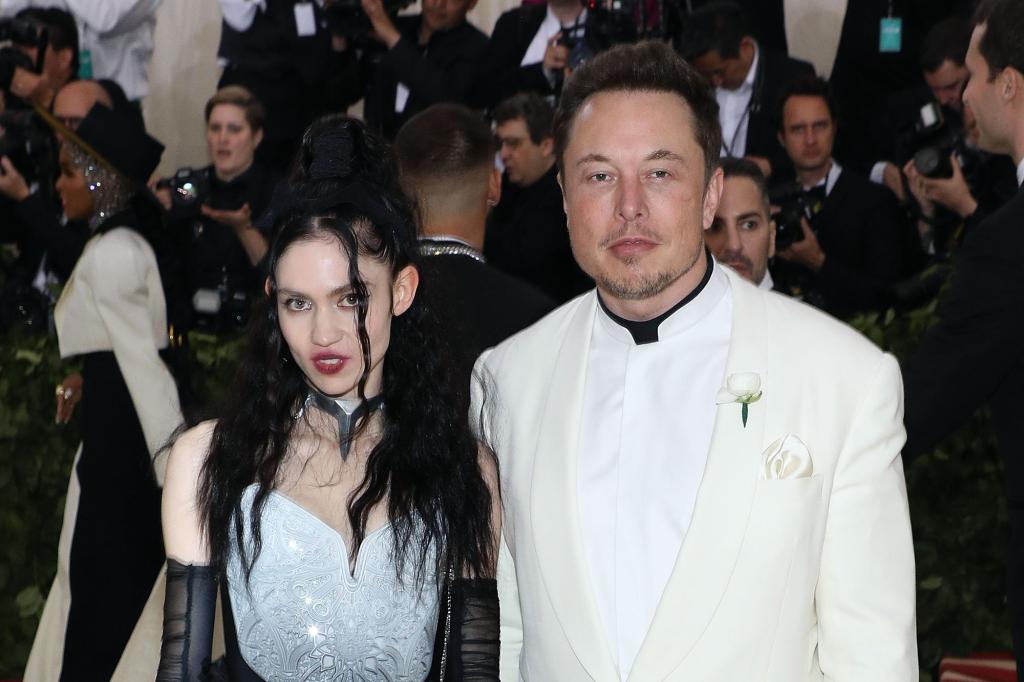 Grimes and Elon Musk