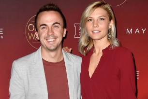 Frankie Muniz and wife Paige Price