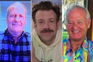 Jeff Daniels, Jason Sudeikis and Bill Murray all kept it casual for the 2021 Golden Globes.