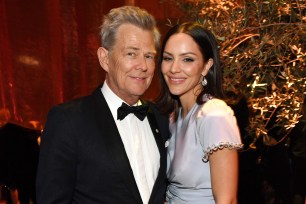 Katharine McPhee and David Foster named their son Rennie David Foster.