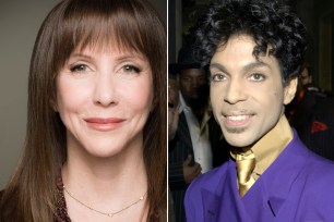 Laraine Newman and Prince