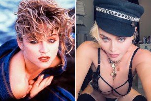 Madonna then and now