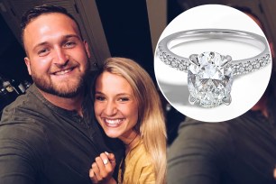 Dalton Risner and Whitney Clampitt are engaged, and we've got the details on her custom engagement ring.