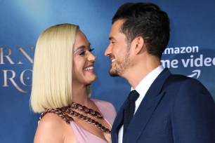 Katy Perry and Orlando Bloom