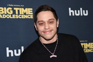 Pete Davidson seen in March 2020.