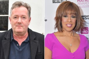 Piers Morgan; Gayle King