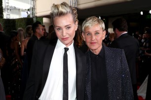 Ellen DeGeneres and wife Portia de Rossi