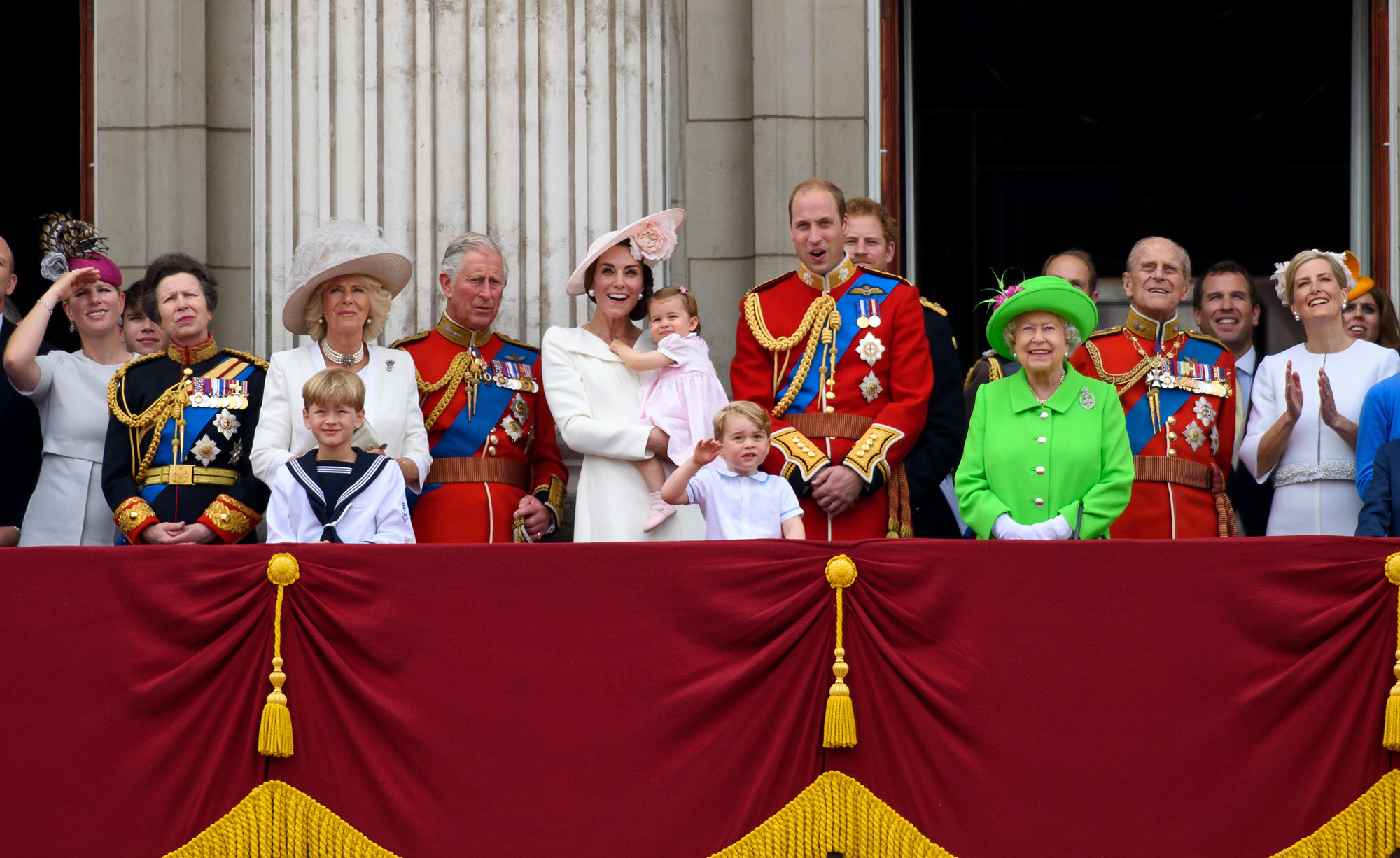 Queen Elizabeth II has a long list of family members behind her in line for the throne.