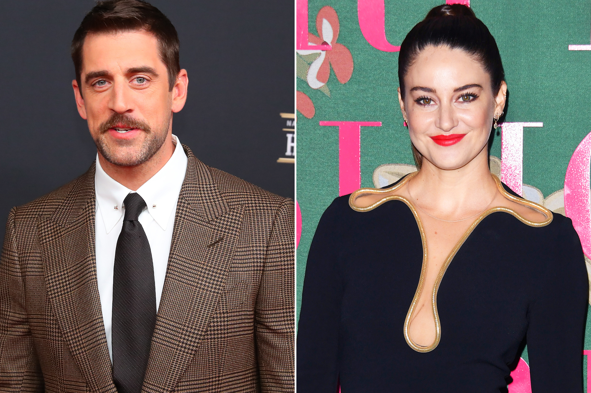 Aaron Rodgers and Shailene Woodley confirmed their engagement in February.