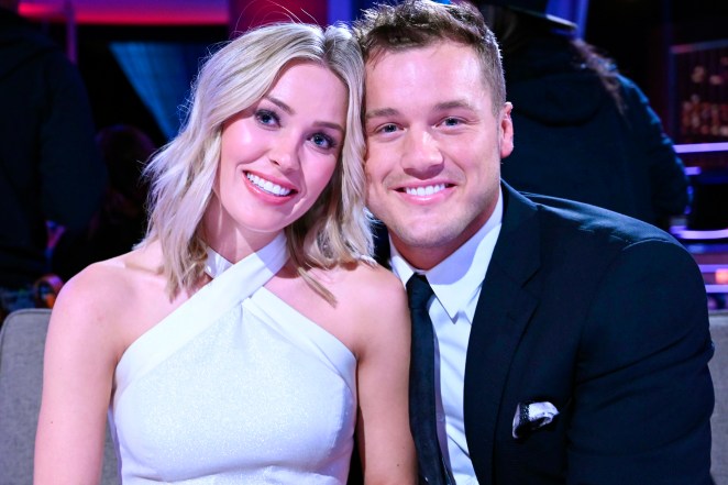 Colton Underwood and Cassie Randolph.