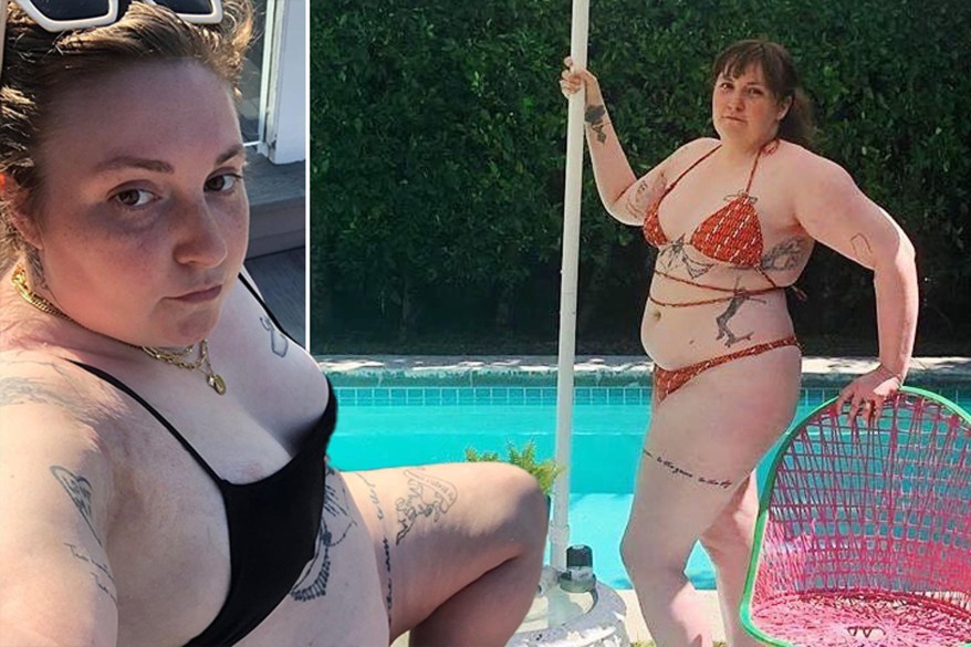 Lena Dunham's most body-positive photos on Instagram