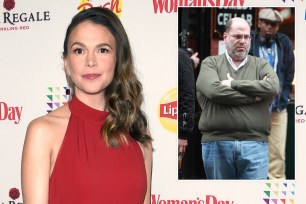 Sutton Foster expressed relief after Scott Rudin stepped away from a Broadway gig.