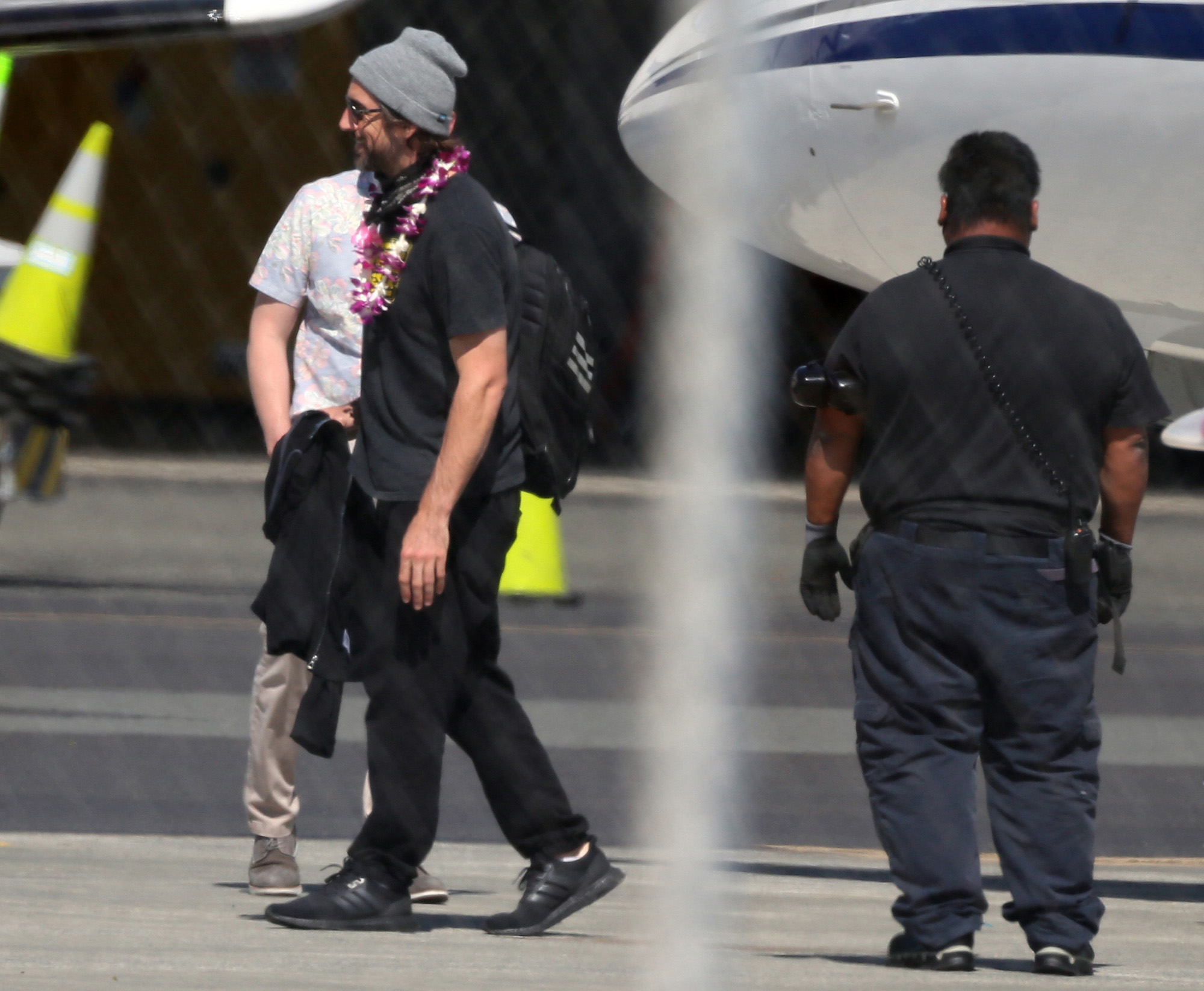 Green Bay Packers quarterback Aaron Rodgers in Hawaii with Shailene Woodley.