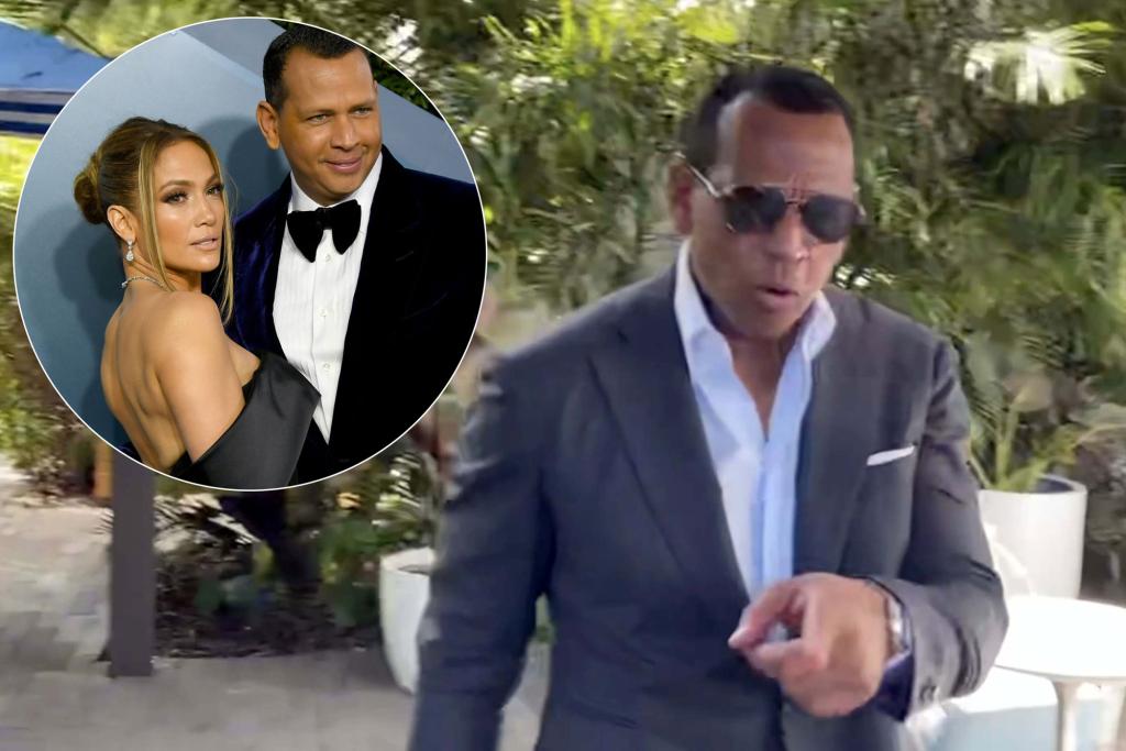 Alex Rodriguez, Jennifer Lopez and Ben Affleck