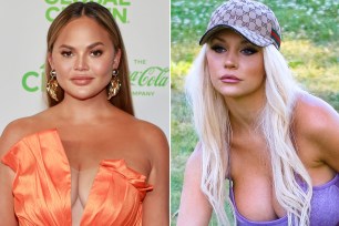 Chrissy Teigen and Courtney Stodden