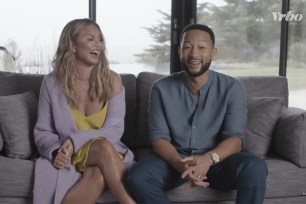 Chrissy Teigen and John Legend in VRBO ad