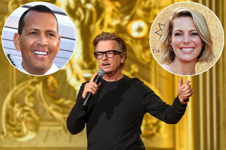 David Spade messaged Australian news anchor Belinda Russell as "Alex Rodriguez" on Instagram this week.