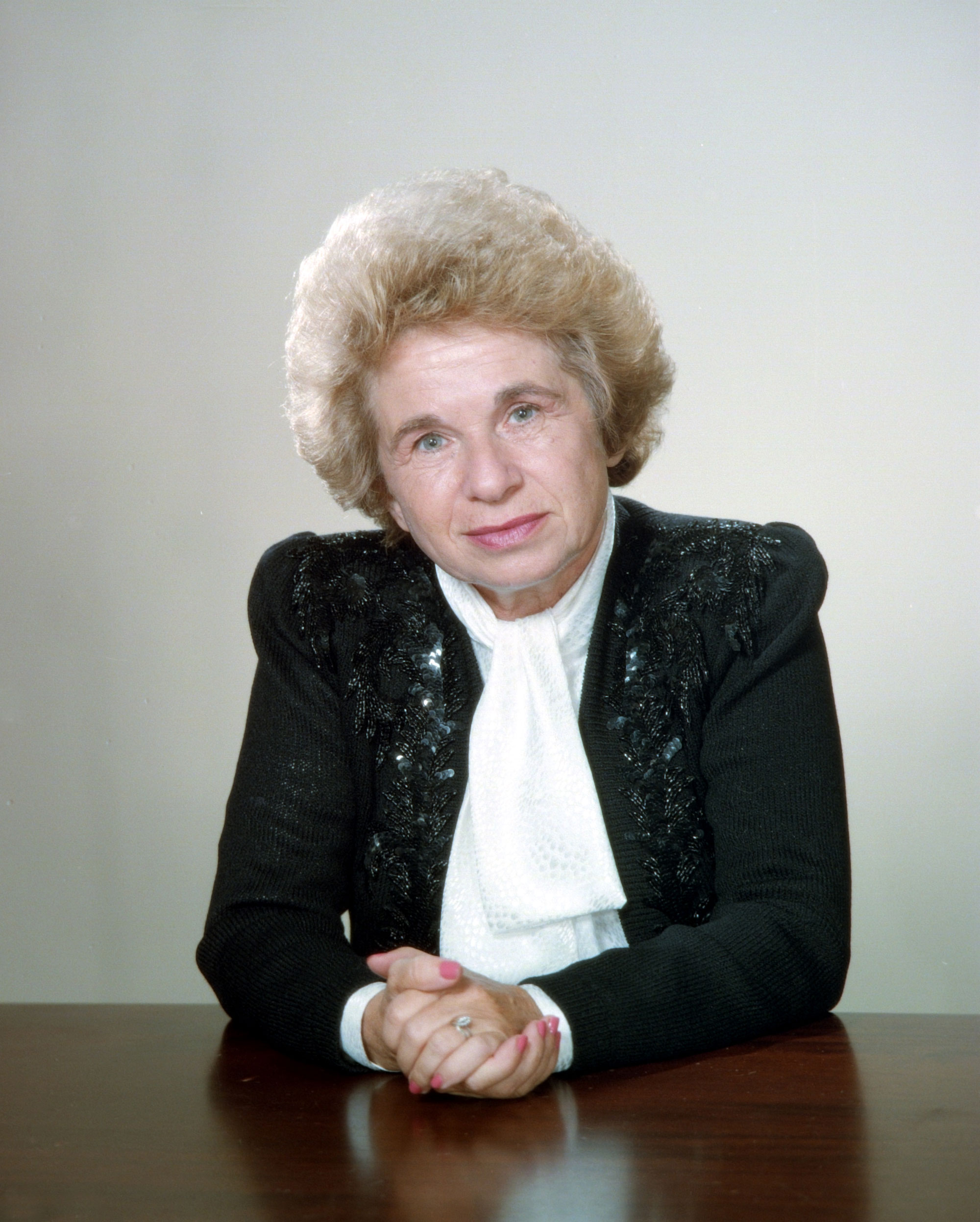 Dr. Ruth Westheimer in 1984.