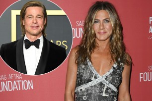 Brad Pitt and Jennifer Aniston