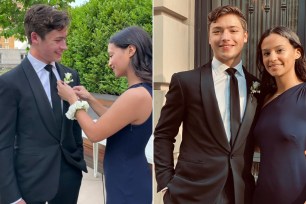 Kelly Ripa's son and his prom date