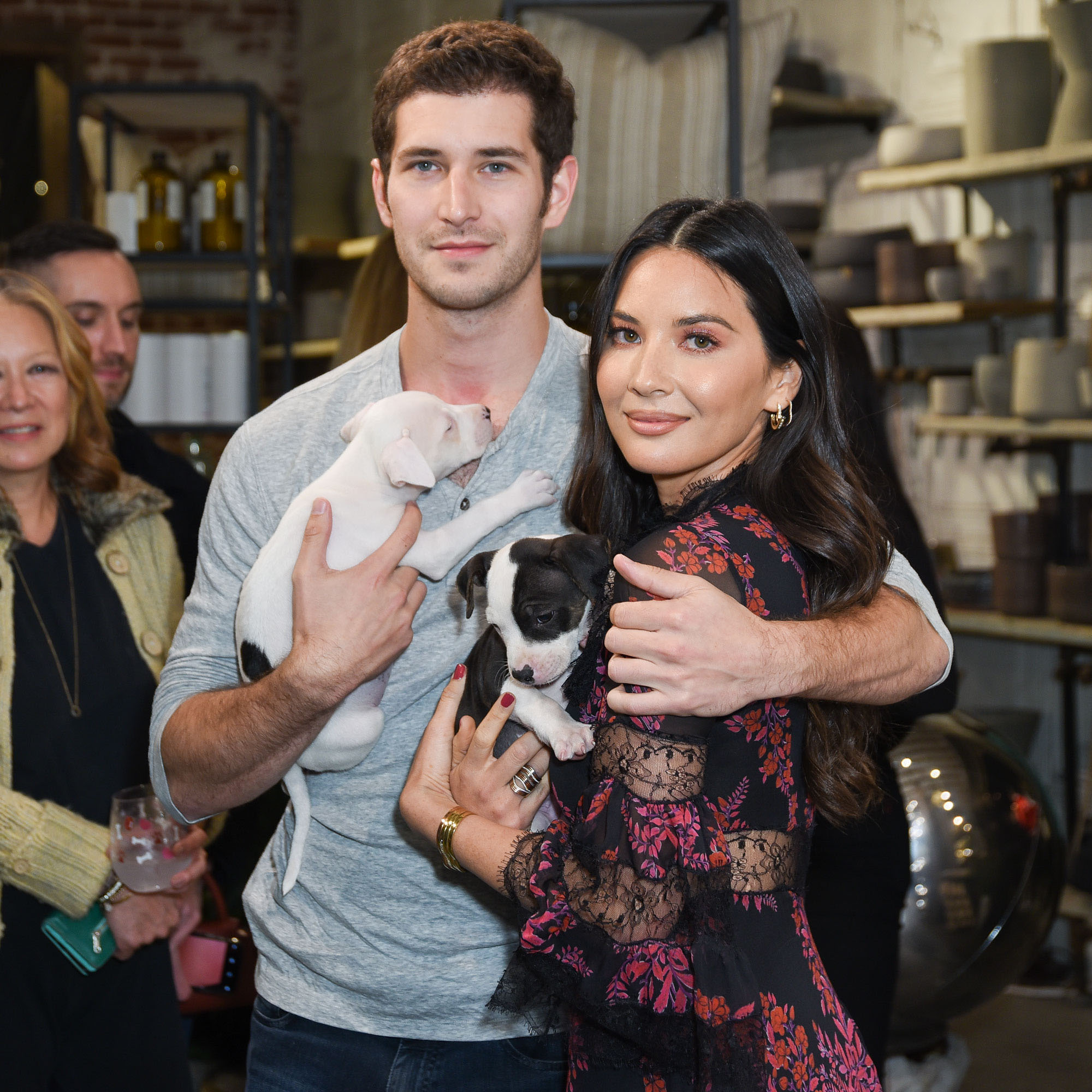 Tucker Roberts with Olivia Munn