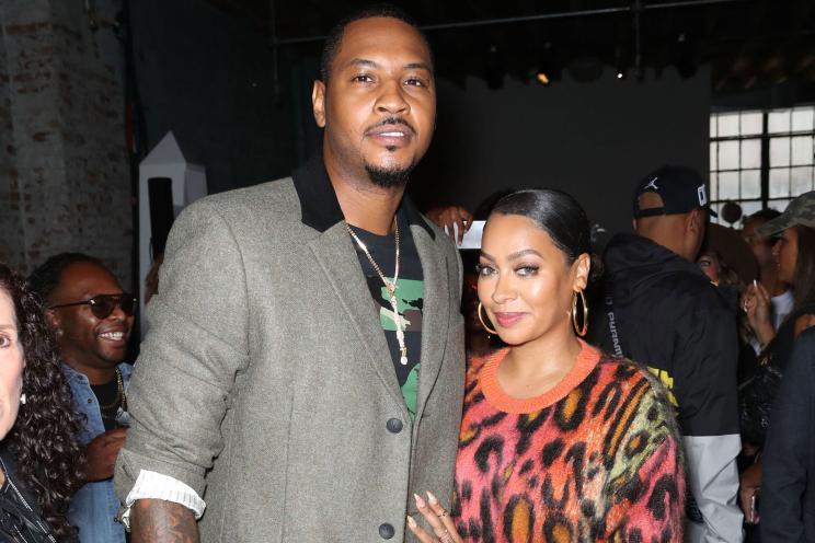 La La Anthony and Carmelo Anthony