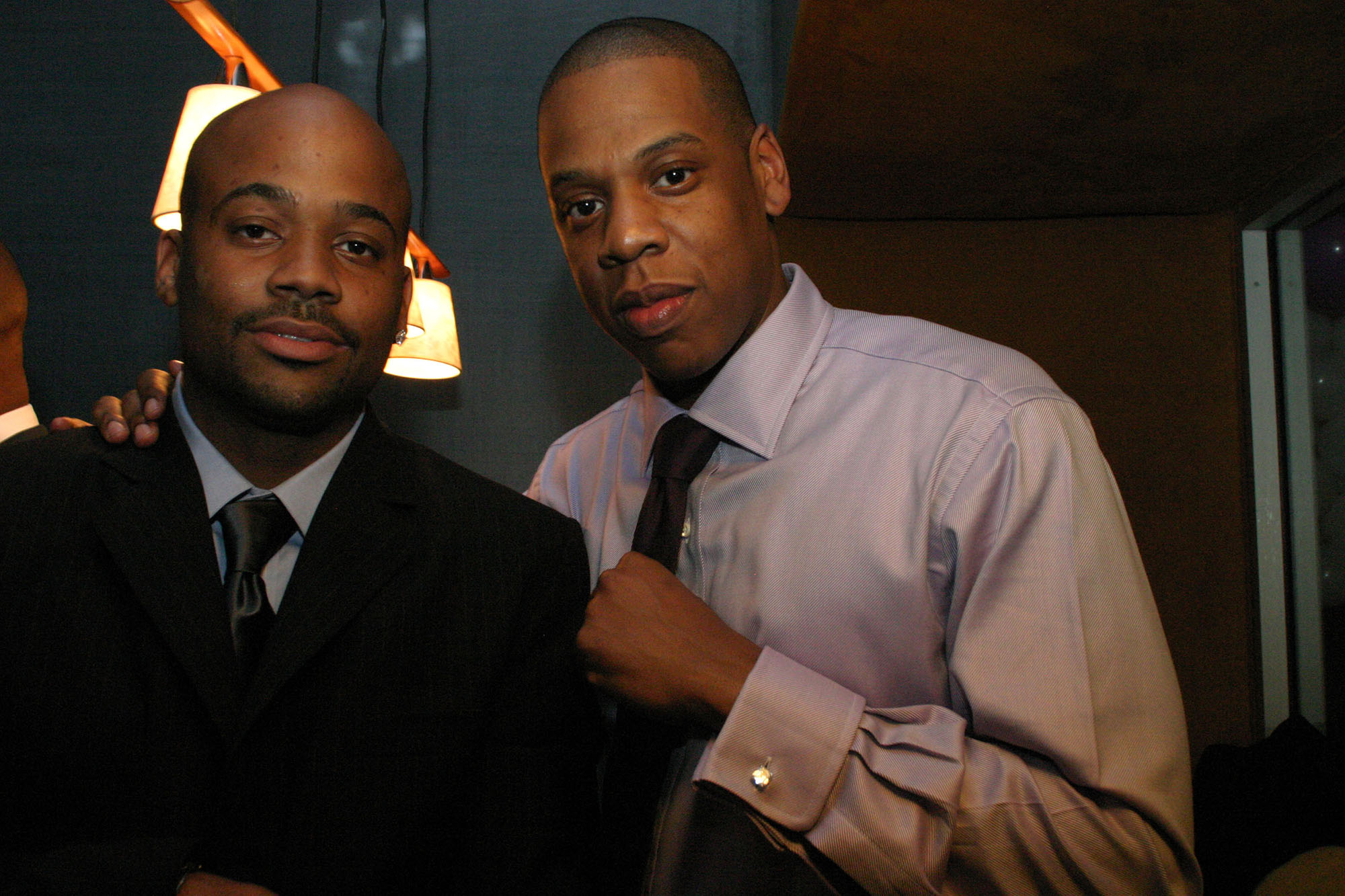 Damon Dash (left) claims that Jay-Z (right) is trying to bully him.