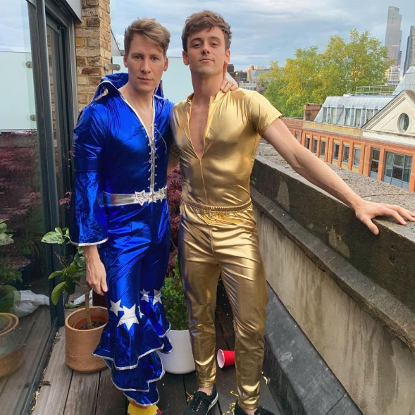 Tom Daley and Dustin Lance Black