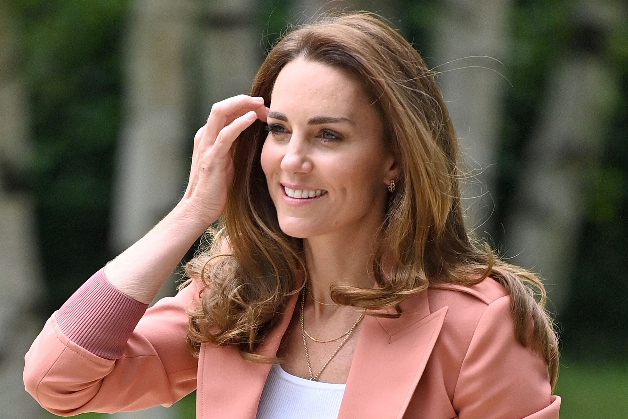 Kate Middleton visiting London's Natural History Museum on Monday.