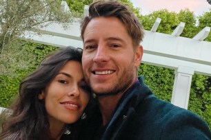 Justin Hartley and Sofia Pernas