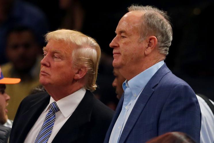 Donald Trump and Bill O'Reilly in 2014.