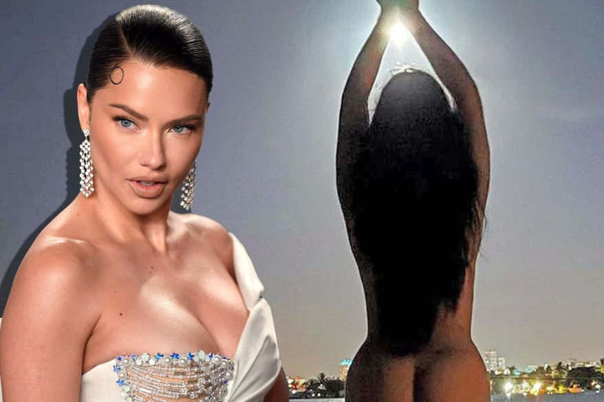 Adriana Lima posts a cheeky photo and more star snaps