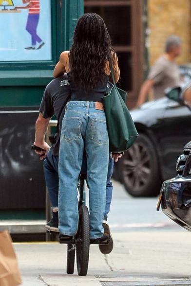 Zoe Kravitz and Channing Tatum in New York