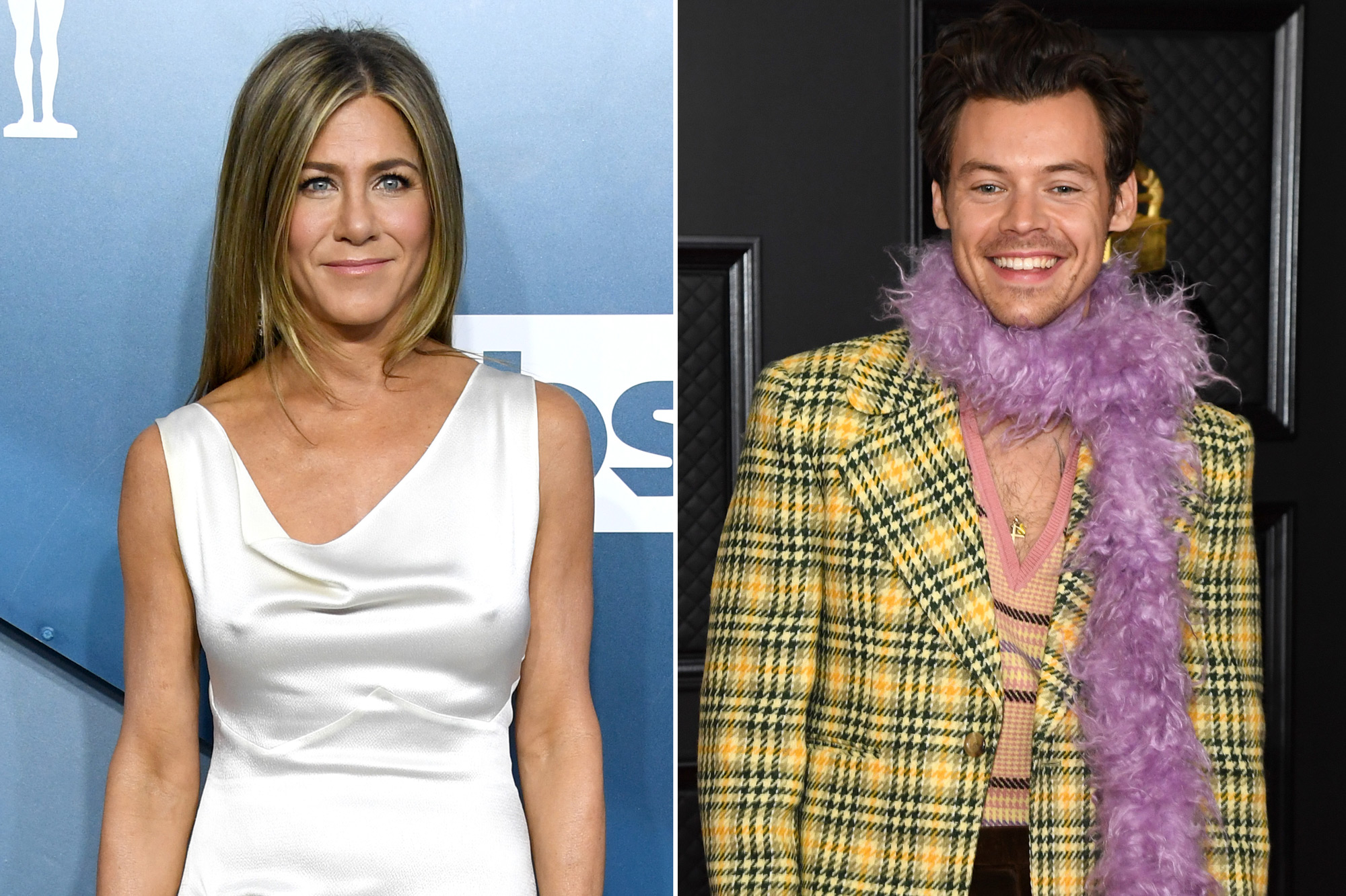 Harry Styles and Jennifer Aniston