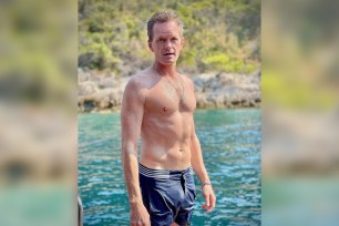 Neil Patrick Harris posted a shirtless selfie from his vacation in Croatia.