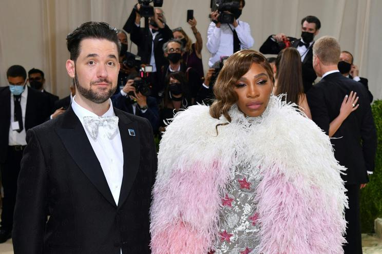 Alexis Ohanian and Serena Williams