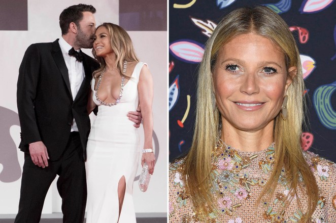 Ben Affleck and Jennifer Lopez at the Venice Film Festival; Gwyneth Paltrow