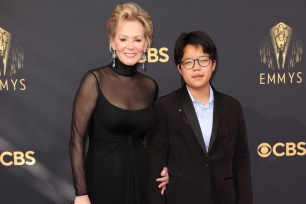 Jean Smart and son Forrest Gilliland.
